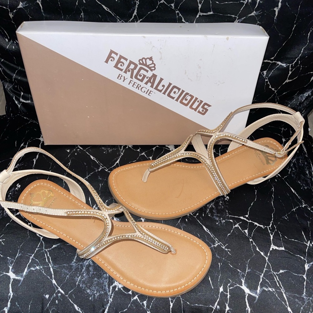 Fergie Rhinestone Sandals